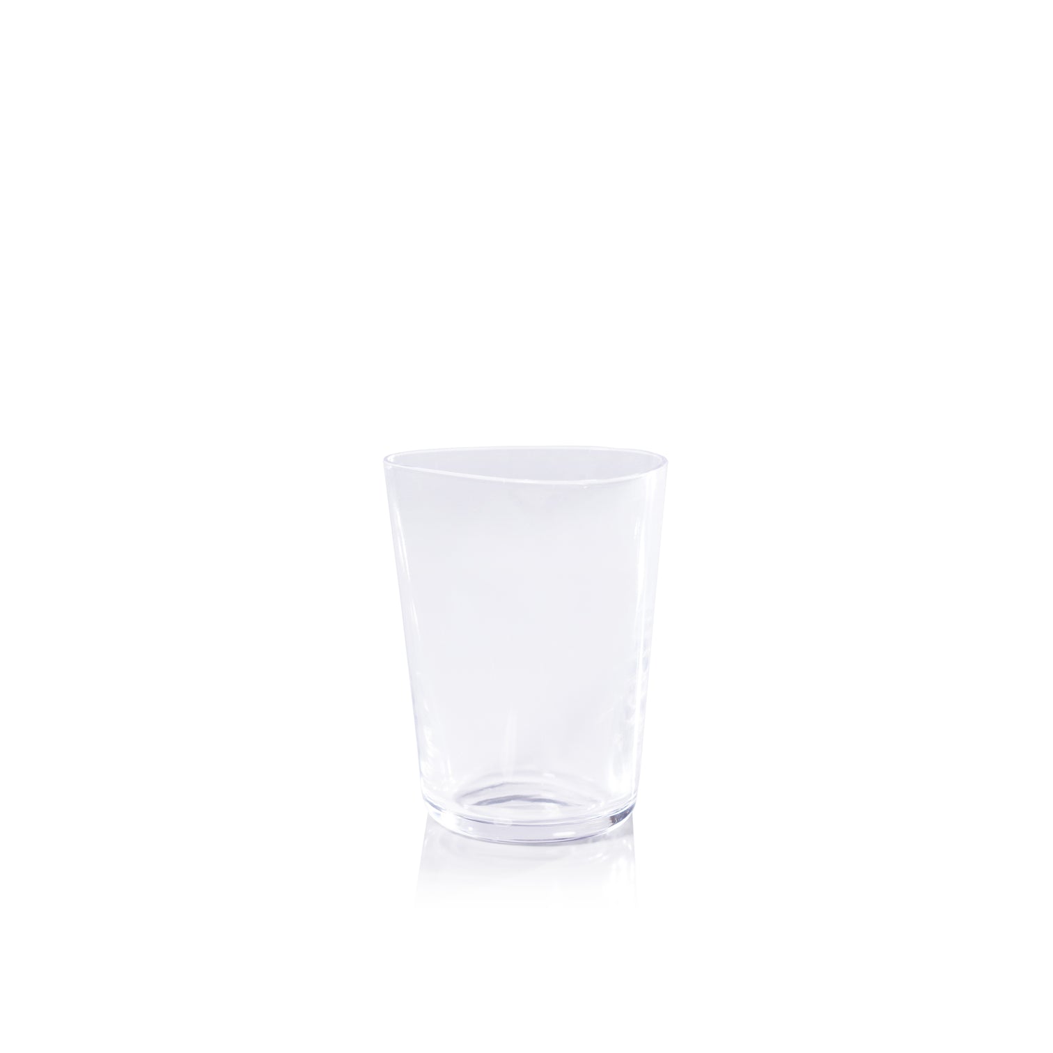 Triangular Glass Tumbler 400 ml